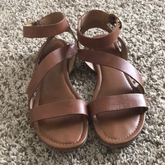 Michael Shannon Shoes - Cognac/Brown Sandals